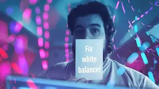 How to fix white balance in Adobe Premiere Pro 2021