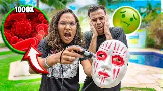 EXAMINAMOS OS ITENS DO FACE COM O MICROSCÓPIO E ENCONTRAMOS PISTAS SECRETAS! - BIZARRO!