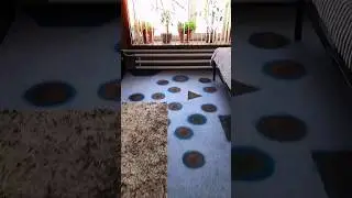 Как замаскировать пятна на ковре?