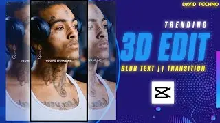 Trending 3d Zoom Lyrical Edit Full tutorial 💥 | #capcutedit | David Techno | #tamiltutorials