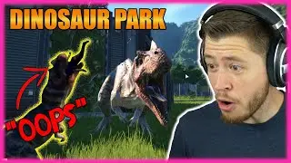 Feeding People To My Dinosaurs - Jurassic World Evolution Ep 1 | Humble Bundle May 2020
