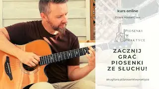 📣 Kurs MasterClass dla gitarzystów 🎸, którzy chcą czegoś więcej!