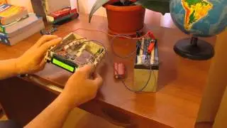 Измеритель емкости аккумуляторов на Ардуино. The meter battery capacity on the Arduino.