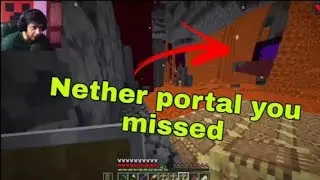 Nether portal that you missed in himlands s4 ep4 || @YesSmartyPie @DREAMBOYYT || @Shivank_tube