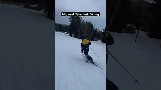 Midwest Telemark skiing at Spirit Mountain - Duluth, MN #freeheellife #skiing  #telemarkskiing