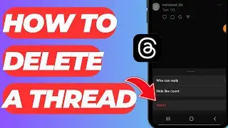 How To Delete a Thread on Threads By instagram
