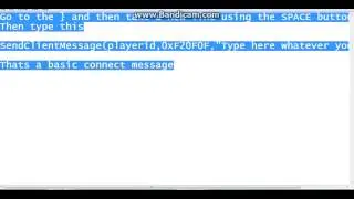 Scripting in SAMP - Episode 1   The Basics
