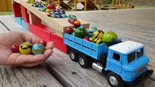Marble run race ☆ HABA slope & retro classic track