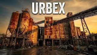 Abandoned 1950s basalt crushing plant URBEX Urban Exploring Lost Place  Musique Concrète