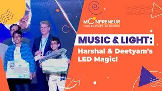 Harshal & Deetyam: Innovating with Music Reactive LEDs at MoonBattle 2024!
