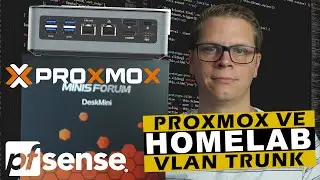 Homelab - HM80 Proxmox, Konzept, ZFS, VLANs, Trunks, pfSense - Teil 1/3