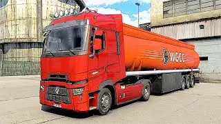 Euro Truck Simulator 2 # 165 Renault 380л.с.(279кВт)+25тон