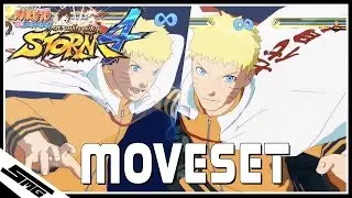 Naruto Ultimate Ninja Storm 4 - Hokage Naruto COMPLETE Moveset
