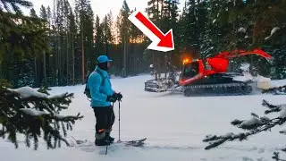 I Tried To Sneak On A Ski Resort