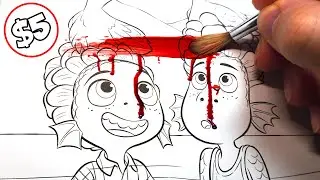 HORROR Artist vs $5 DISNEY 