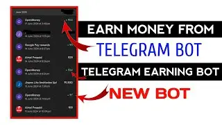 Telegram Bot Se Earning Kariye | Best Earning Bot | Earn Money Using Telegram Bot | Earning Bot