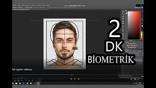 PHOTOSHOP'TA BİOMETRİK FOTOĞRAF NASIL YAPILIR?  ! 5 DAKİKA BİOMETRİK FOTOĞRAF