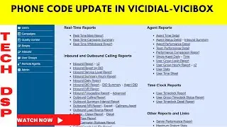 How to update country Code in Vicidial | vicibox country Code | phone code