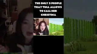 THE ONLY 3 PEOPLE THAT TINA ALLOWS  TO CALL HER CHRISTINA