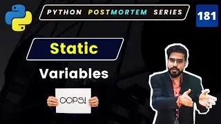 What Are Static Variables in Python? | Python OOP Explained #181