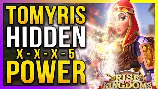 Tomyris HIDDEN Power 🔥 1Troop Debuff +45% Skill-DMG-Received