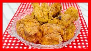 Delicioso pollo frito al estilo KFC