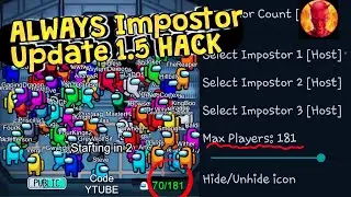 ЧИТЫ Among Us Imposter Hack NOT HOSTING \ Читы Амонг Ас Всегда Предатель Wall hack