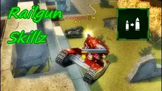 Tanki Online Epic Railgun Kill/Skill Montage #4 - Large Caliber Rounds