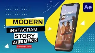 modern instagram story in after effects| after effects tutorial|GFXEffects