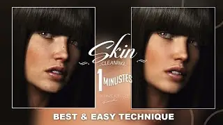 High End Skin Cleaning  in 1 Minute ►(BEST & EASY TECHNİQUE)❤