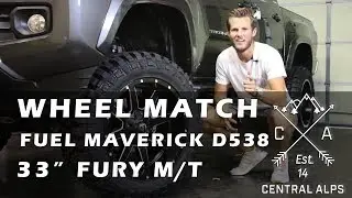 Wheel Match - Fuel Maverick D538 & 33