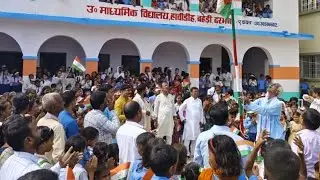 15 अगस्त पर बच्चों ने किया भब्य प्रदर्शन।।स्वतंत्रता दिवस  उ o माo विo हावीडीह,दरभंगा 15 august 2024