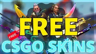 HOW TO GET FREE CSGO SKINS IN 2021