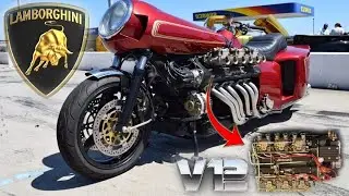 Car Engine Custom Motorcycles  - Ultimate Engines Swap !