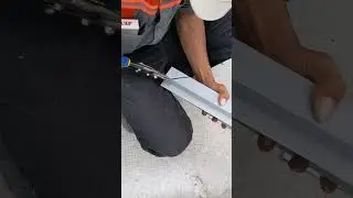 Cách cắt diềm cửa sổ | How to cut window flashing