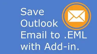 Convert Outlook E-mail to .Eml Files