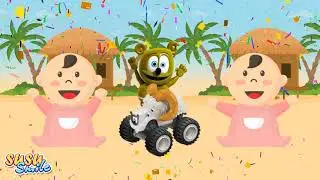 Learning Color For Kids - Car Color with Xuka Masha Boss Baby Bear - Bin Channel