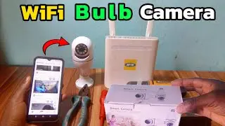 How To Setup V380 Pro Wifi Smart Bulb Camera On Your Phone.