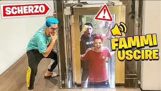 BLOCCO EZE e ZBLITO DENTRO l' ASCENSORE della STREAM HOUSE (SCHERZO FINITO MALE)