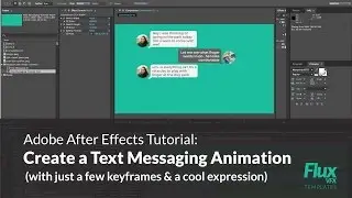 After Effects Tutorial: How to Create a Text Messaging Animation