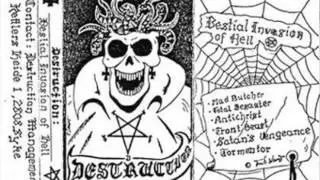 Destruction - Bestial Invasion Of Hell (EP) - 1984