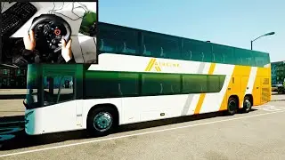 Stuttgart to Heidelberg - Fernbus Simulator | Logitech g29 gameplay