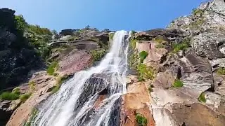 Frecha da Mizarela🏞️Cascatas pura natureza Arouca 👣sons da água Corrente 🌿