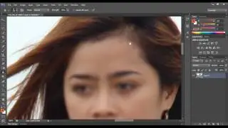 មេរៀន Adobe Photoshop CS6 ជាភាសាខ្មែរ ភាគ២១ - Blur Tool, Sharpen Tool, Smudge Tool