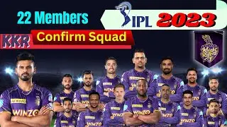 IPL 2023 | Kolkata Knight Riders  Full & Final Squad | KKR Team all players list in 