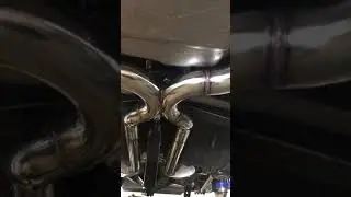 Custom stainless exhaust Volvo 1800