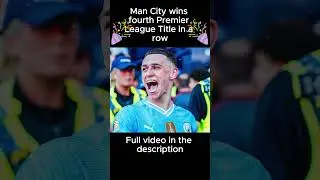 Man City Wins the Premier League by defeating West Ham