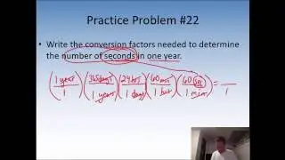 Conversion Factors.  (Chemistry, Introduction Part 3)