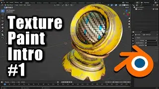 BLENDER - Texture Paint #01 - Introduction