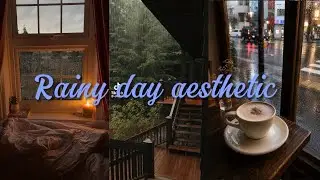 Rainy day aesthetic TikTok compilation 